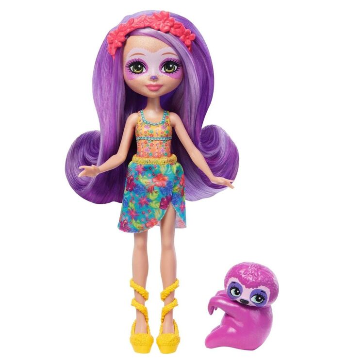 Product Mattel Enchantimals: Sunshine Beach - Sabindra Sloth  Hang (HRX82) image