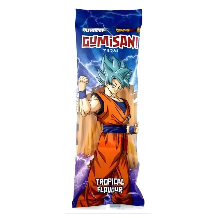 Product Dragonball Gumisan Tropical Flavor Laces gummy image