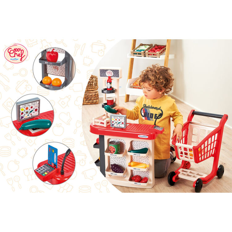 Product Παιχνίδι Μίμισης 1676 Grocery Counter + Trolley image