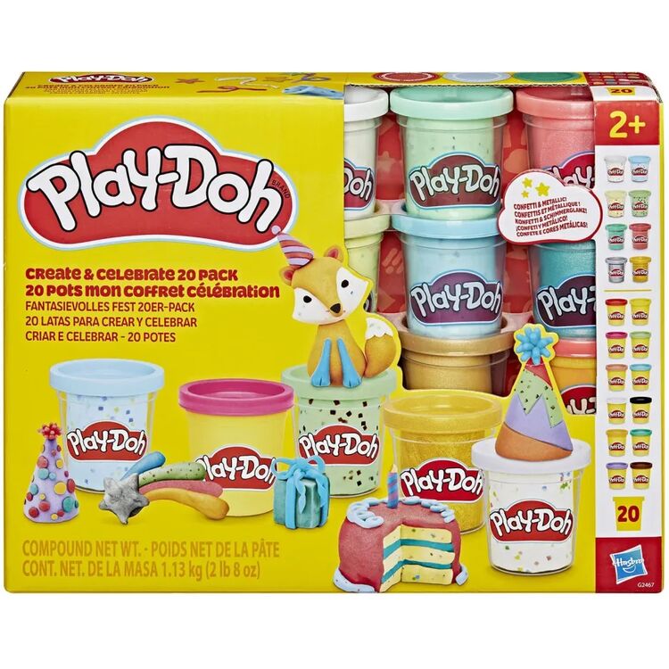 Product Hasbro Play-Doh: Classic - Create & Celebrate 20 Pack (G2467) image
