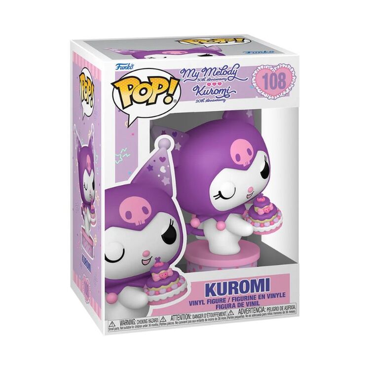 Product Φιγούρα Funko Pop! Kuromi 20th Anniversary: Kuromi with Cake image