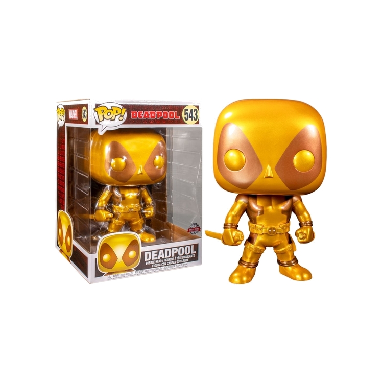 Product Funko Pop! Marvel Thumbs Up Gold Deadpool image