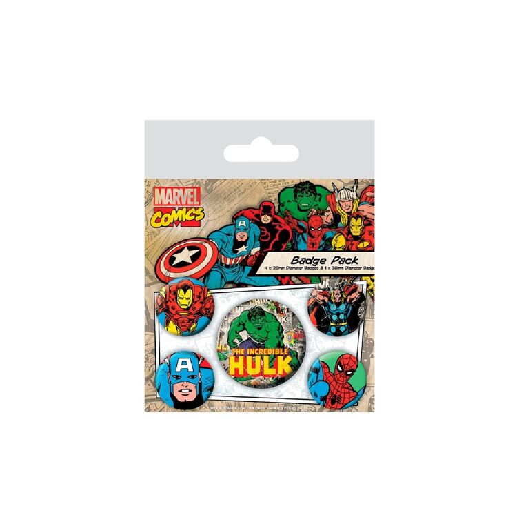 Product Marvel Hulk Badge Pack image