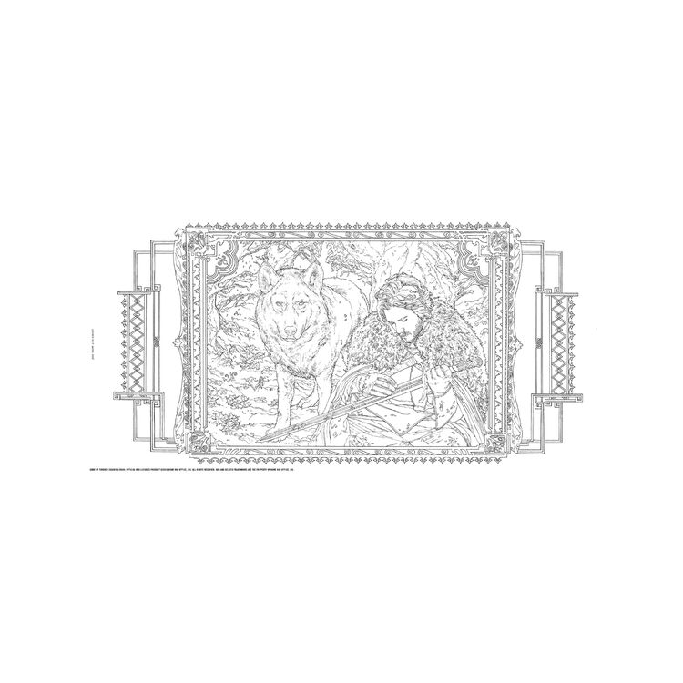 Product Game Of Thrones Coloring Book image
