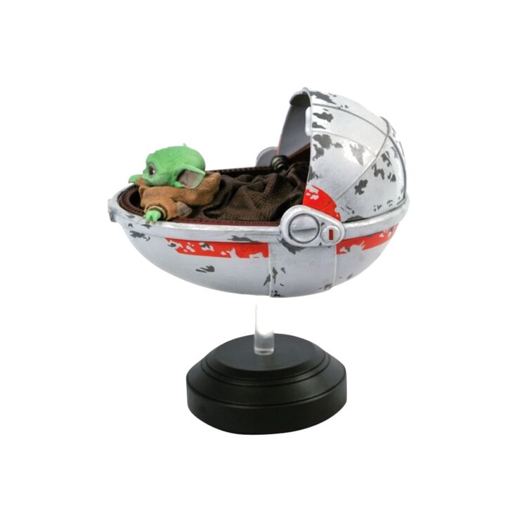 Product Star Wars Mandalorian The Child With Pram 1/2 Scale Statue image