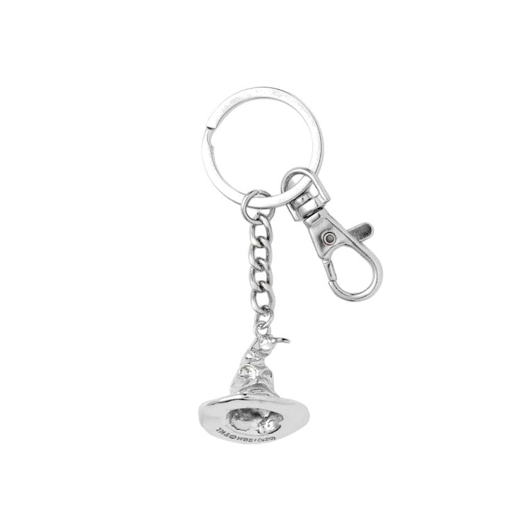 Product Harry Potter Silver 3D Sorting Hat Keyring image