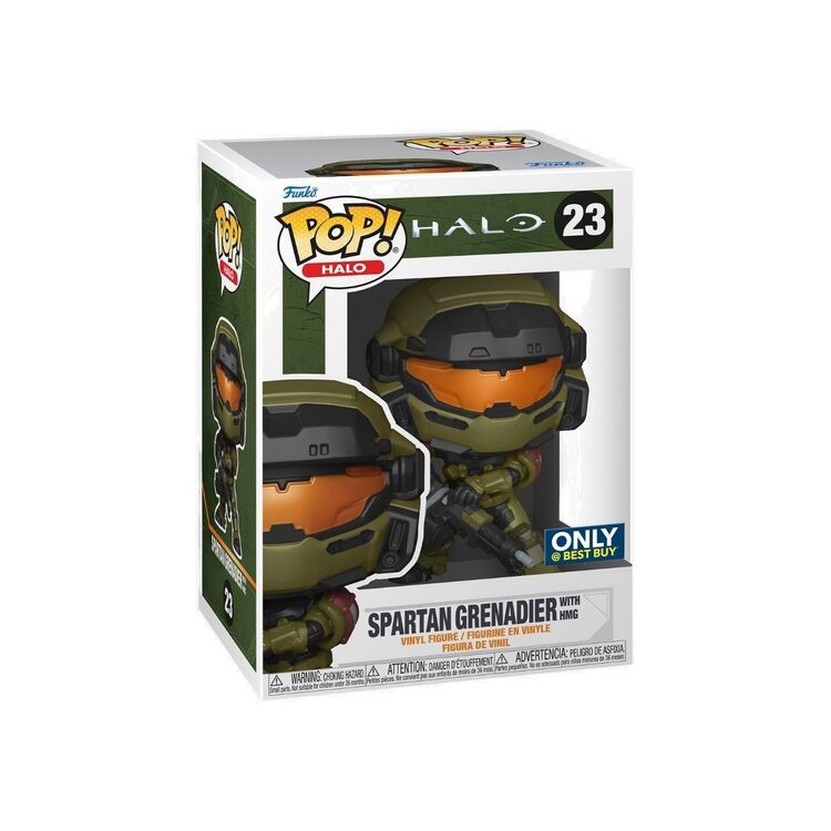 Product Funko Pop! Halo Infinite Spartan Grenadier With HMG (Special Edition) image