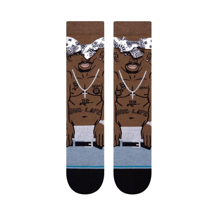 Product Stance Tupac Resurrected Socks image