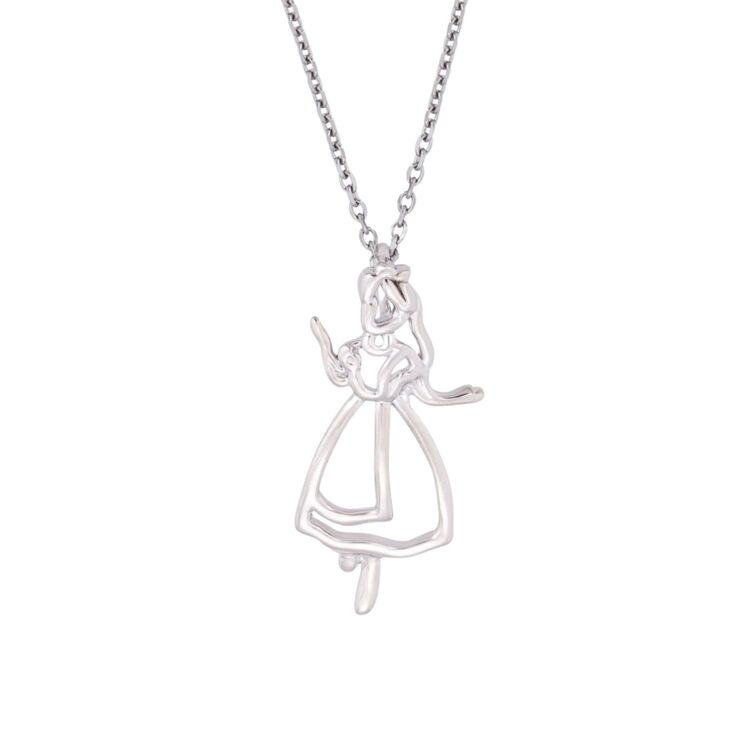 Product Disney Couture Alice Outline Necklace image