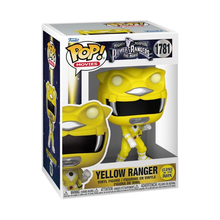 Product Funko Pop! Mighty Morphin Power Rangers: The Movie (1995) - Yellow Ranger (GITD) image