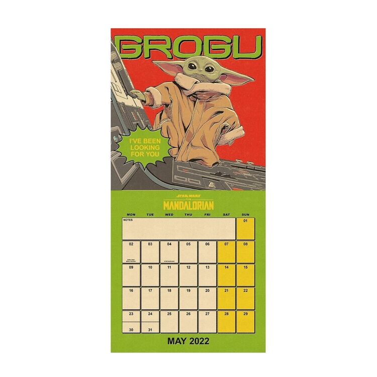 Product Star Wars Calendar 2022 Baby Yoda image