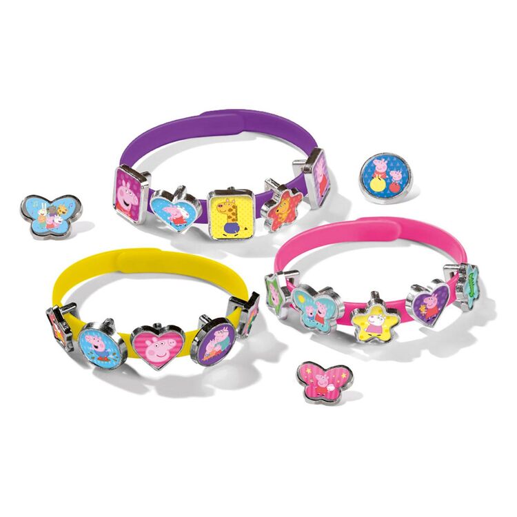 Product Totum: Peppa Pig - Bracelets And Charms, 3 Bracelets (BT360150) image
