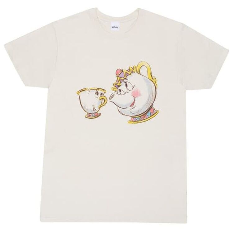 Product Disney Beauty And The Beast Chip And Potts  Natural T-Shirt image