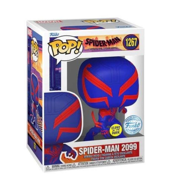 Product Funko Pop! Marvel  Spider-Man Across the Spider-Verse Spider-Man 2099 (GITD) (Special Edition) image