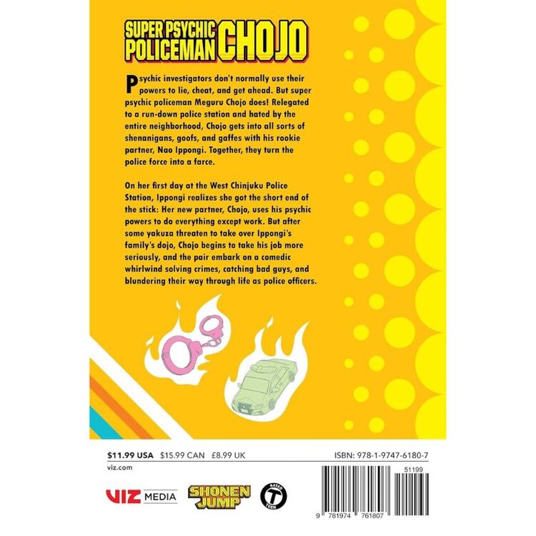 Product Super Psychic Policeman Chojo, Vol. 1 image
