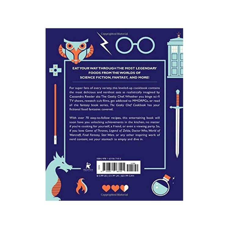 Product The Geeky Chef Cookbook : Real-Life Recipes for Fantasy Foods image