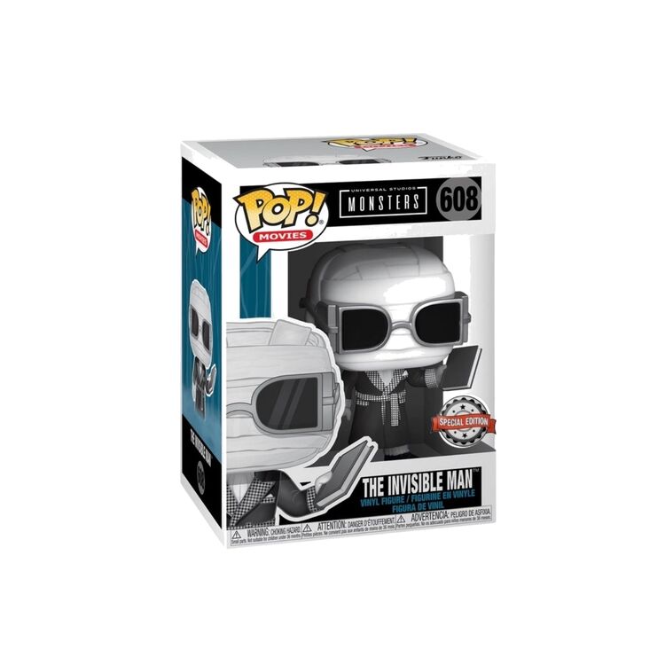 Product Funko Pop! Universal Monsters Invisible Man BW(Special Edition) image