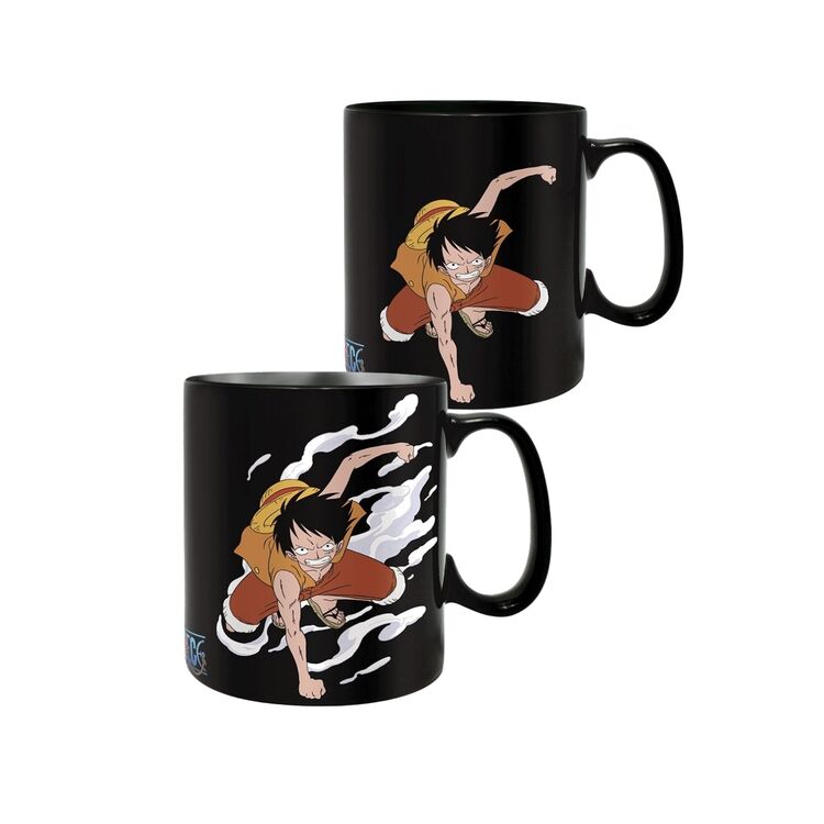 Product One Piece Luffy and D.Ace Heat Change Mug image