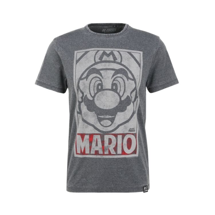 Product Super Mario Vintage Tonal Face T-Shirt image