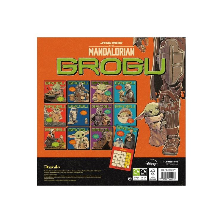 Product Star Wars Calendar 2022 Baby Yoda image