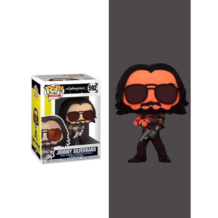 Product Funko Pop! Cyberpunk 2077 Johnny Silverhand GITD ( Special Edition) image