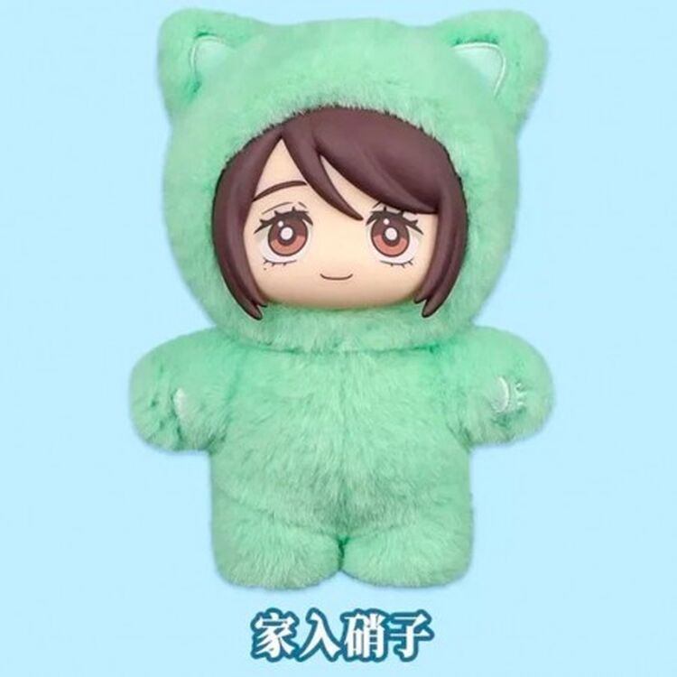 Product Λούτρινο Μπρελόκ Jujutsu Kiasen Cat Ear Plush Keychain Blind Box 1τμχ Τυχαία Επιλογή image