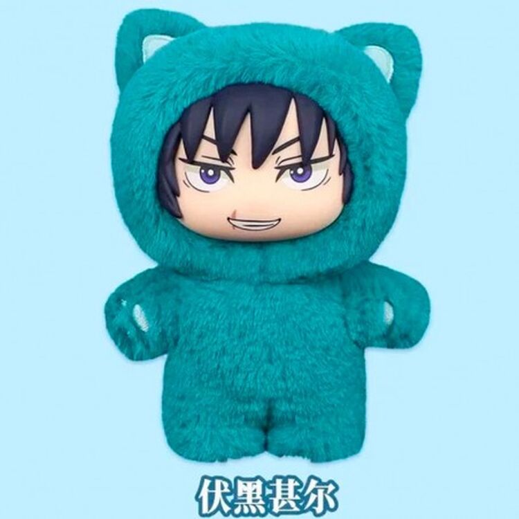 Product Λούτρινο Μπρελόκ Jujutsu Kiasen Cat Ear Plush Keychain Blind Box 1τμχ Τυχαία Επιλογή image
