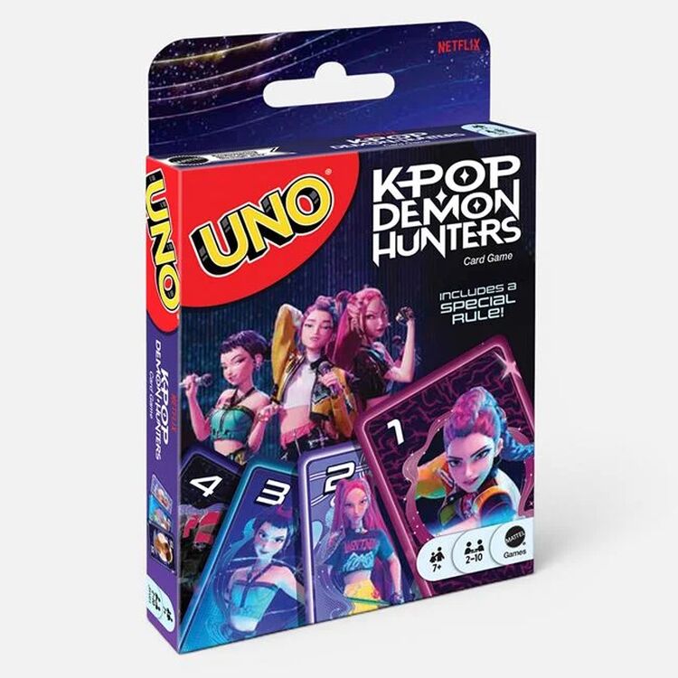 Product Επιτραπέζιο Mattel Uno Netflix: Uno K-POP Demon Hunters image
