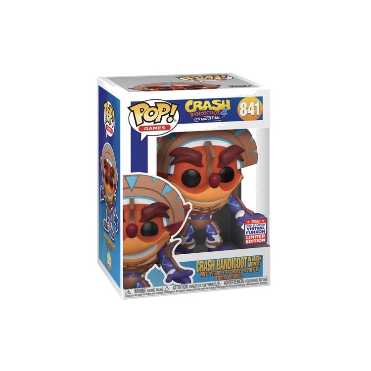 Product Funko Pop! Crash Bandicoot in Mask Armor (SDCC21) image