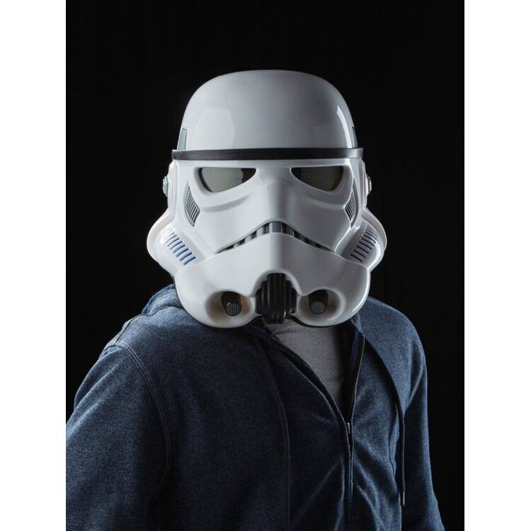 Product Star Wars Rogue One Black Series Electronic Voice Changer Helmet Imperial Stormtrooper image