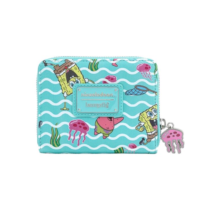Product Loungefly Nickelodeon Sponge Bob Jelly Fishing Wallet image