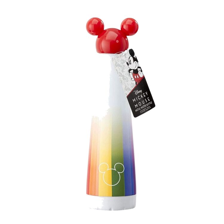 Product Disney Mickey Rainbow Metal Water Bottle image