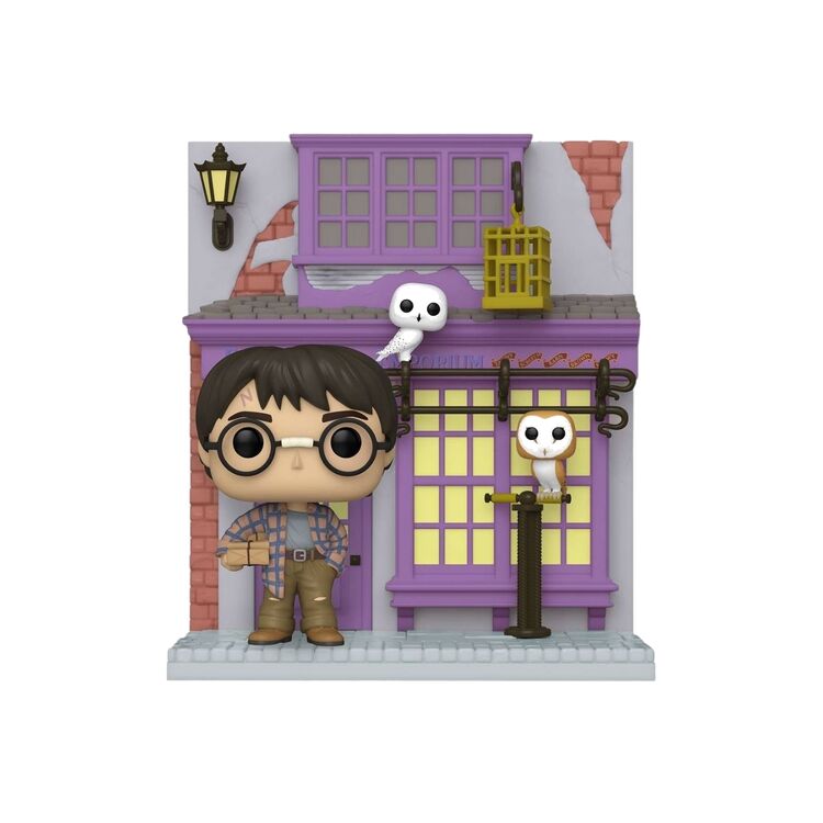 Product Φιγούρα Funko Pop! Harry Potter Diagon Alley Harry w/ Eeylops Owl Emporium image