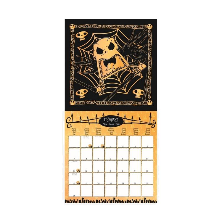 Product Nightmare before Christmas Square 2022 Calendar image