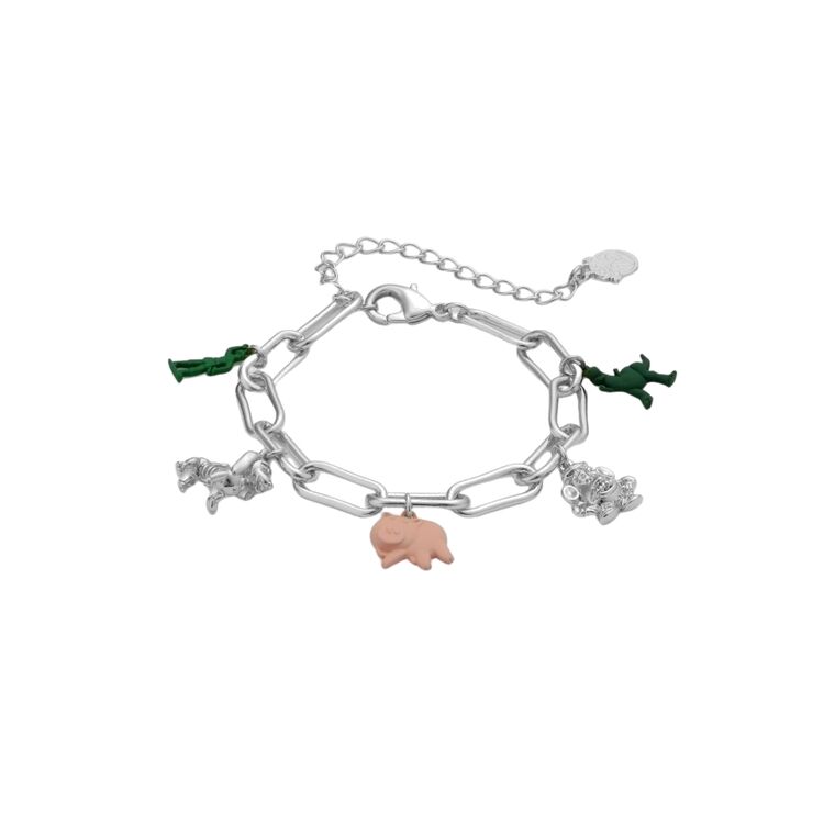 Product Disney Couture Disney Pixar Toy Story White Gold Plated Charm Bracelet image