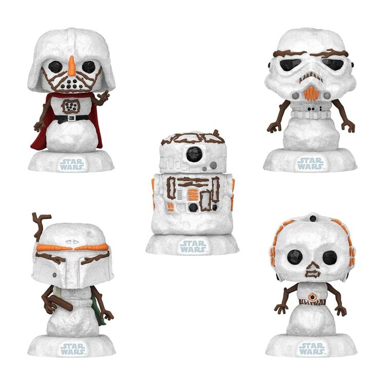 Product Φιγούρες Funko Pop! 5-Pack Disney Star Wars: Holiday (Special Edition) image