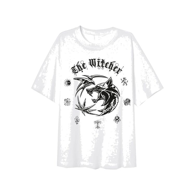 Product The Witcher Symbol White T-shirt image