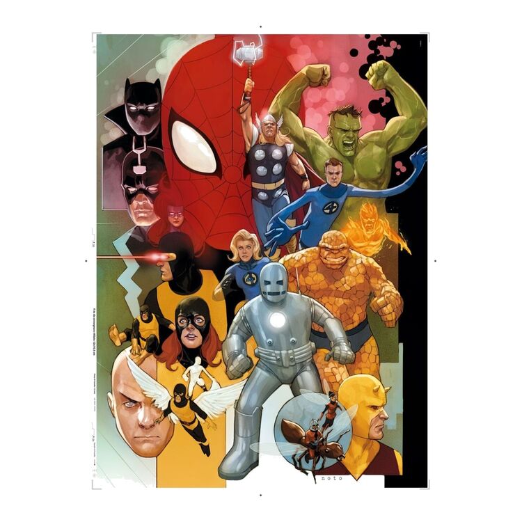Product Marvel 80th Anniversary Puzzle Characters image