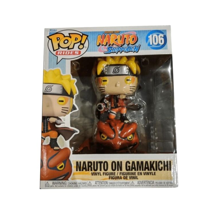 Product Funko Pop! Naruto Sage Mode Naruto on Gamakichi (Special Edition) image