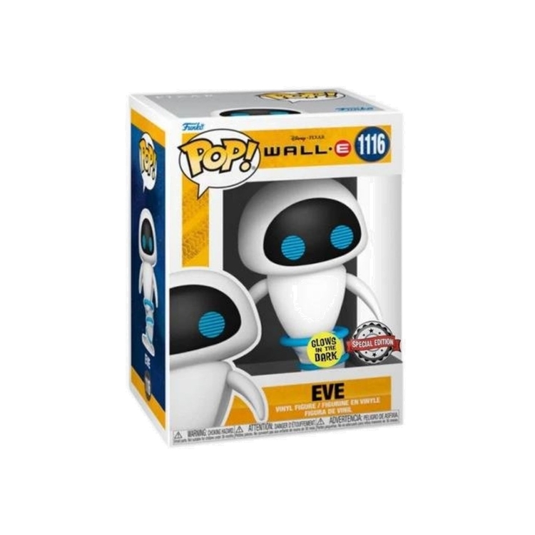 Product Funko Pop! Disney WALL-E Eve (Flying) (GITD Special Edition) image