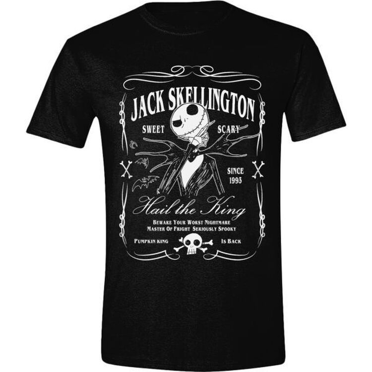 Product The Nightmare Before Christmas Jack Skellington Label T-shirt image