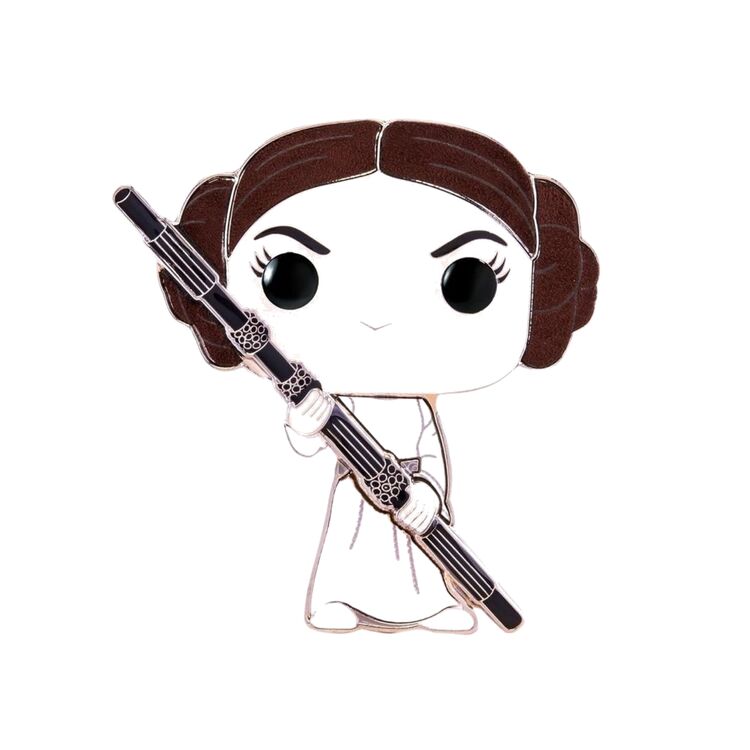 Product Funko Pop! Large Pin Star Wars Princess Leia image