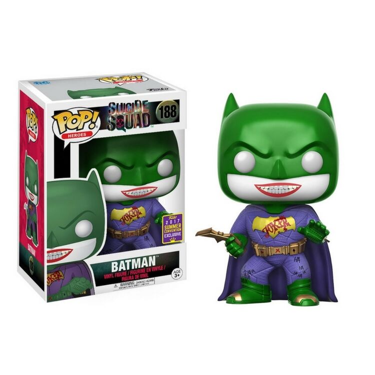 Product Funko Pop! Suicide Squad Joker Batman SDCC 2017 image