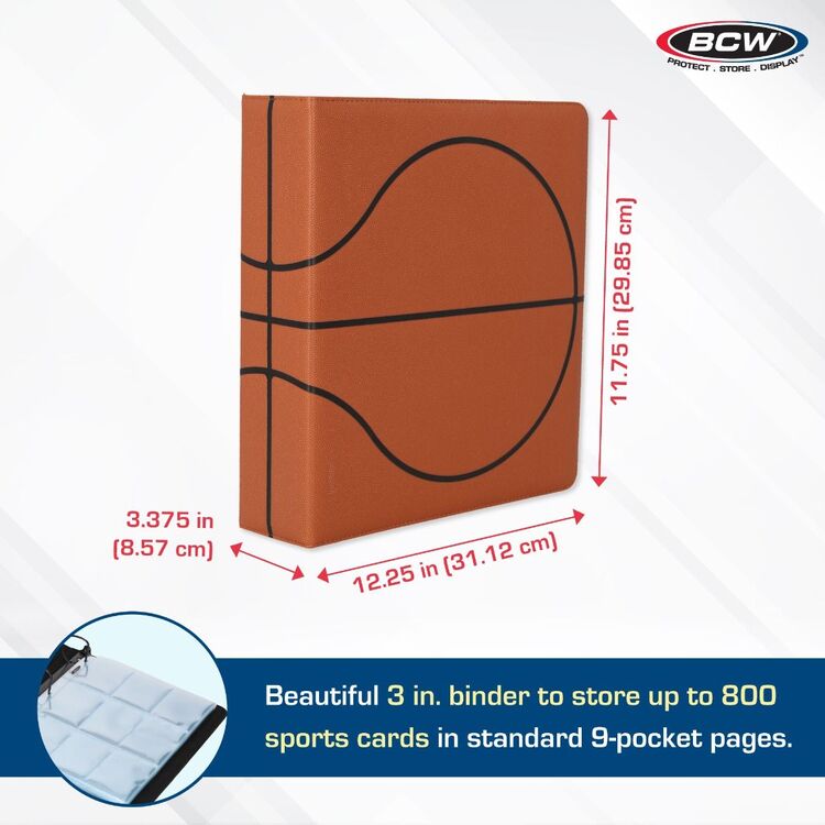 Product 3 In Album Basketball Collectors Album Premium Brown image