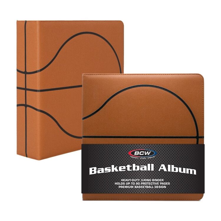 Product 3 In Album Basketball Collectors Album Premium Brown image