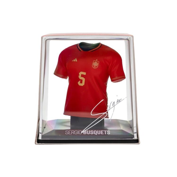 Product Φιγούρα Ρέπλικα FanCollex: MyJersey - Spain Home 2022 European Championship Sergio Busquets (06MY00003) image