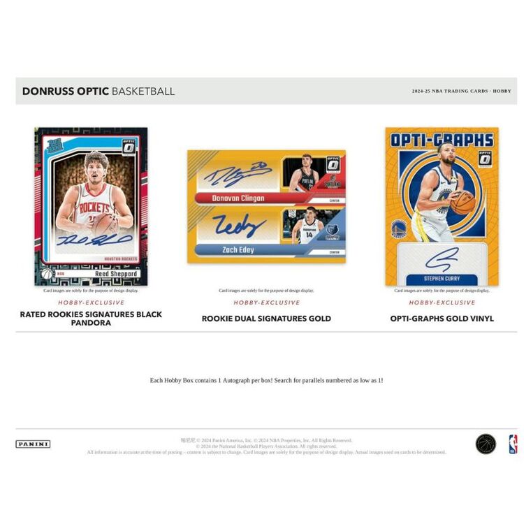 Product Panini 2024-25 Donruss Optic Basketball Hobby Box image