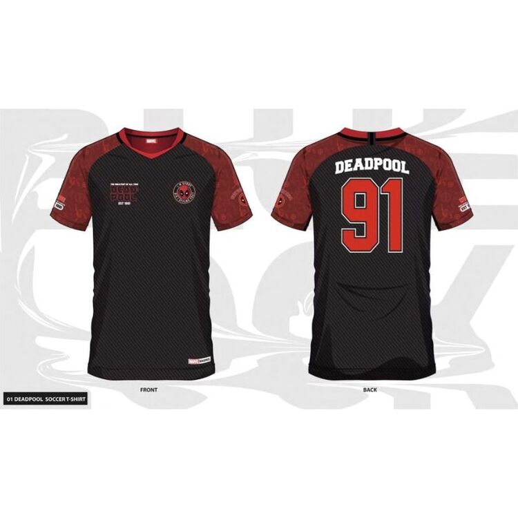 Product Soccer Jersey Deadpool 91 image