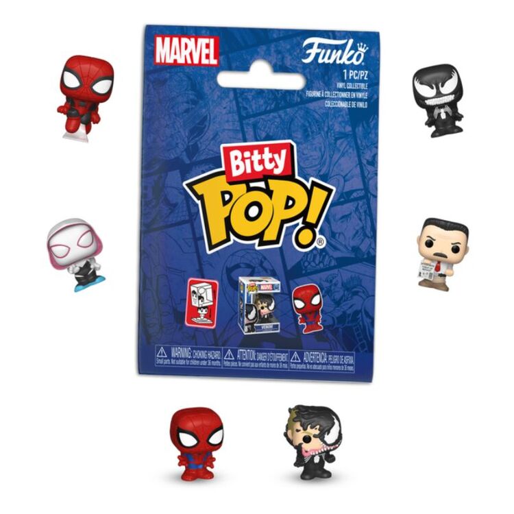 Product Φιγούρα Funko Bitty Pop! Singles: Spider-Man Mystery 1τμχ Τυχαία Επιλογή image