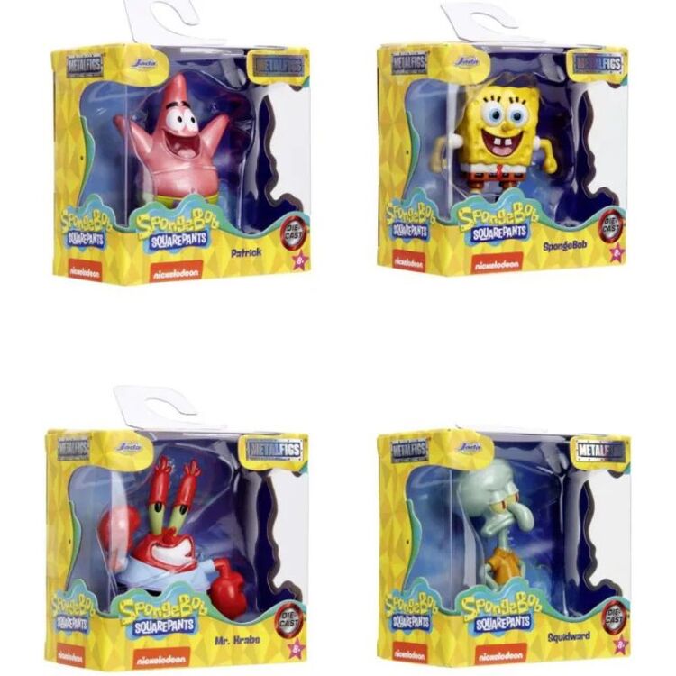 Product Φιγούρα Spongebob Figures 2,5" Metalfigure 1τμχ Τυχαία Επιλογή image